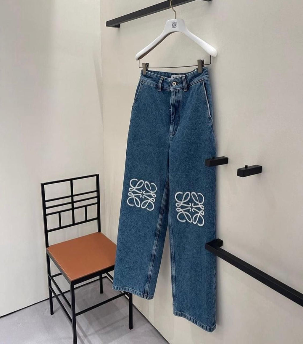 LOEWE  ANAGRAM JEANS
