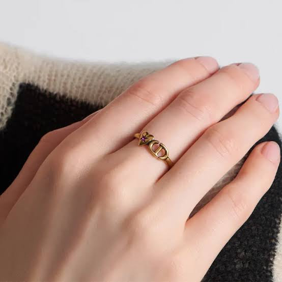 Dior Lucky Charms ring