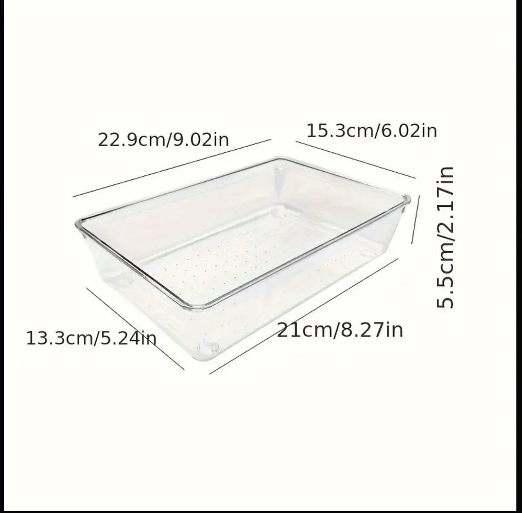 Acrylic organizers ( set of 4 )