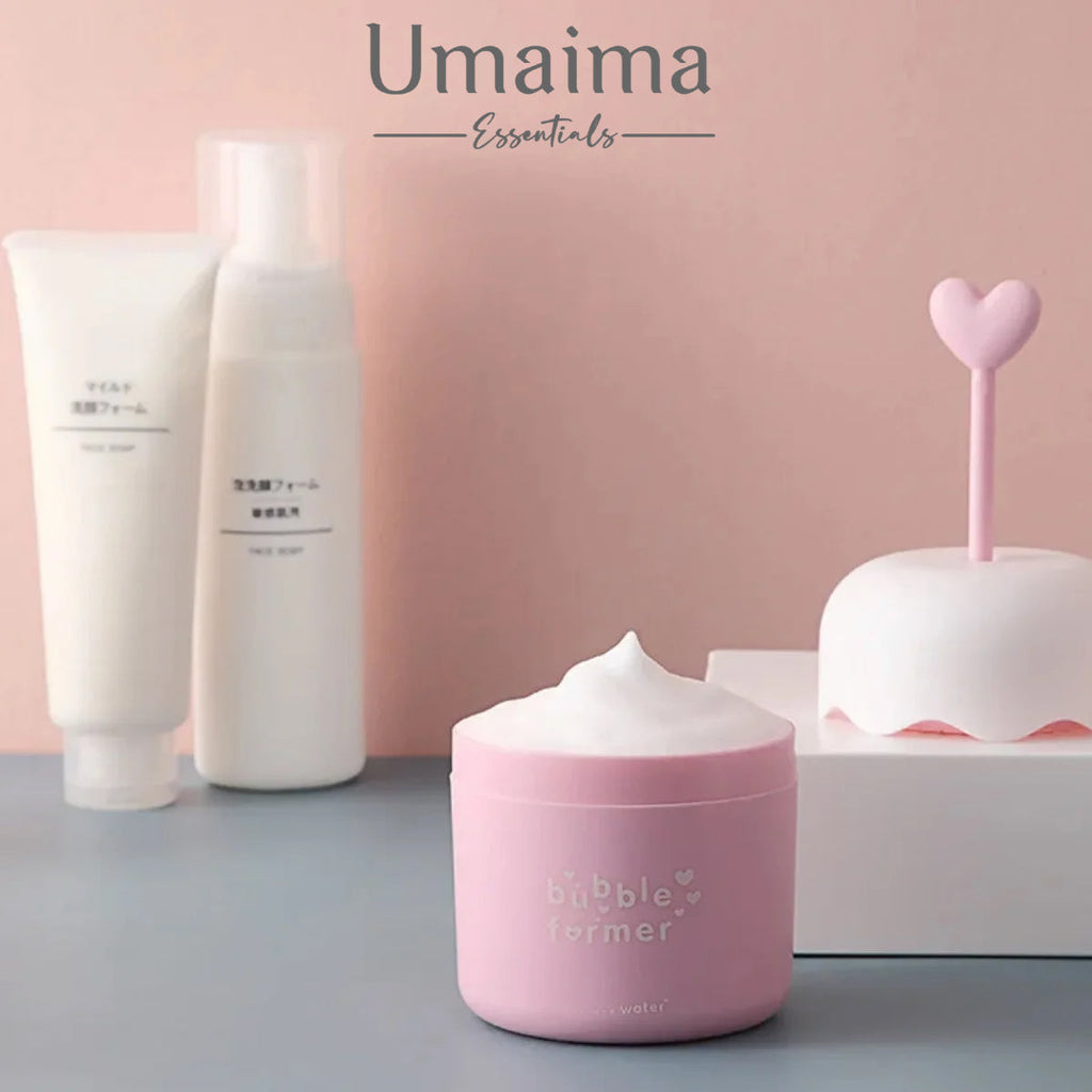 BUBBLE FORMER – face cleansing 😶‍🌫️🌫️