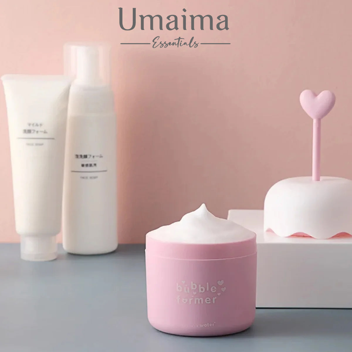 BUBBLE FORMER – face cleansing 😶‍🌫️🌫️