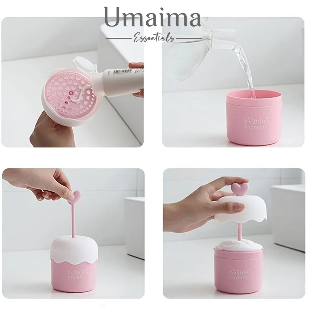 BUBBLE FORMER – face cleansing 😶‍🌫️🌫️