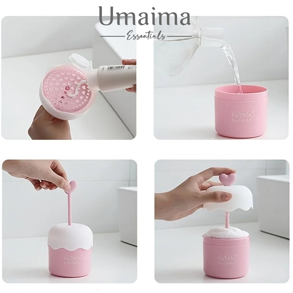 BUBBLE FORMER – face cleansing 😶‍🌫️🌫️