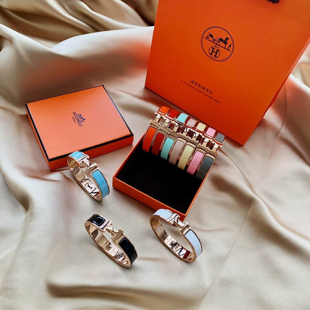 Hermes cuff rosegold hardware