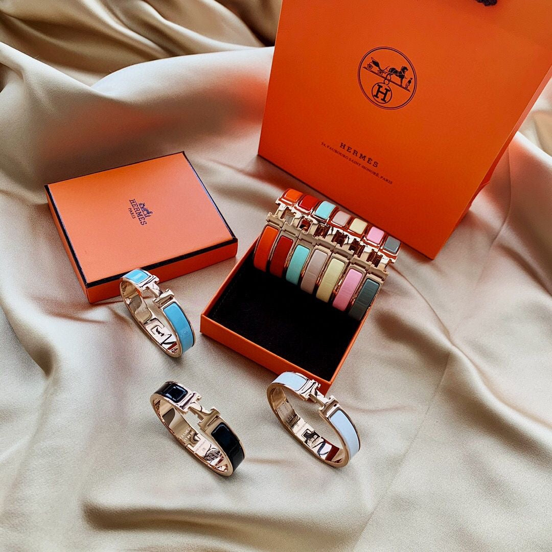 Hermes cuff rosegold hardware