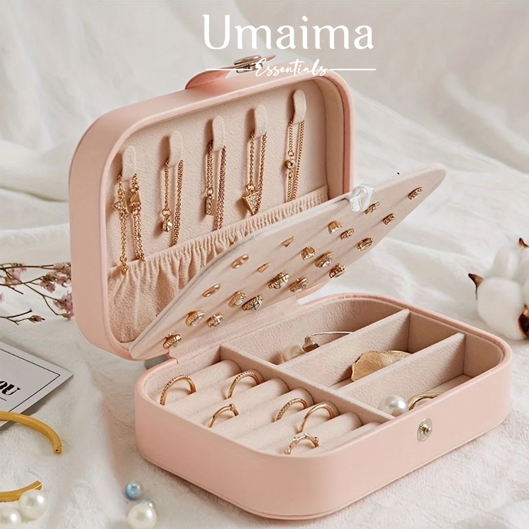 Portable jewelry case