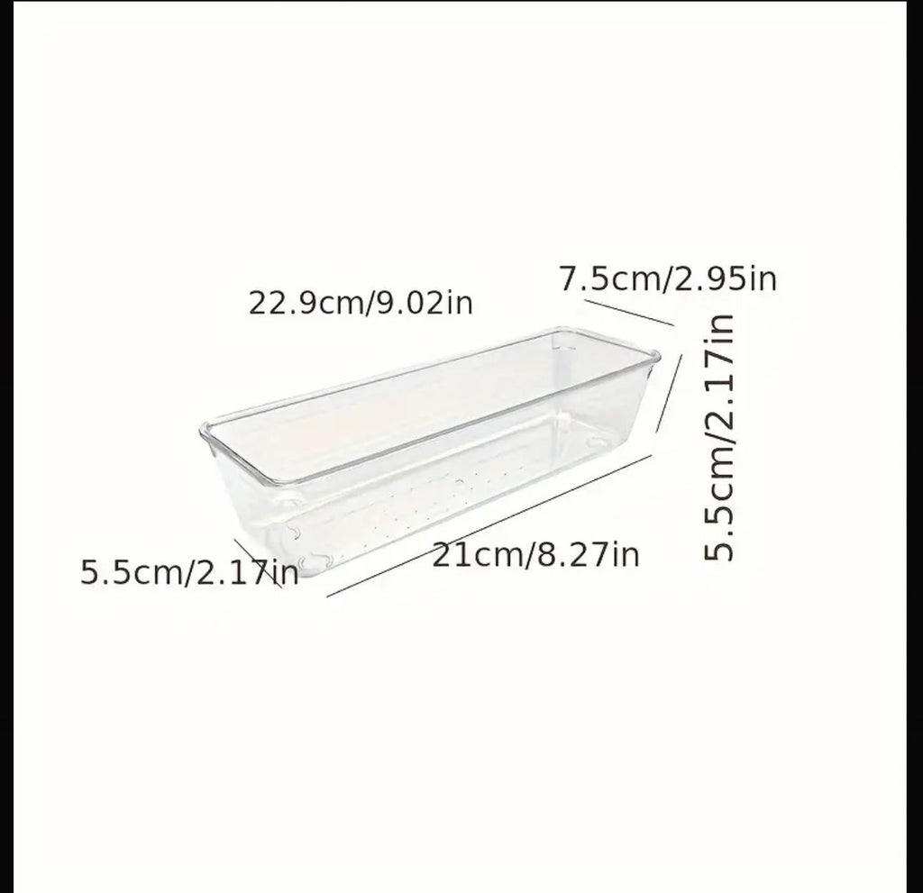 Acrylic organizers ( set of 4 )