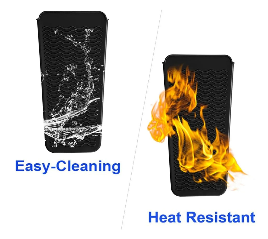Silicone Heat Resistant Travel Mat Pouch