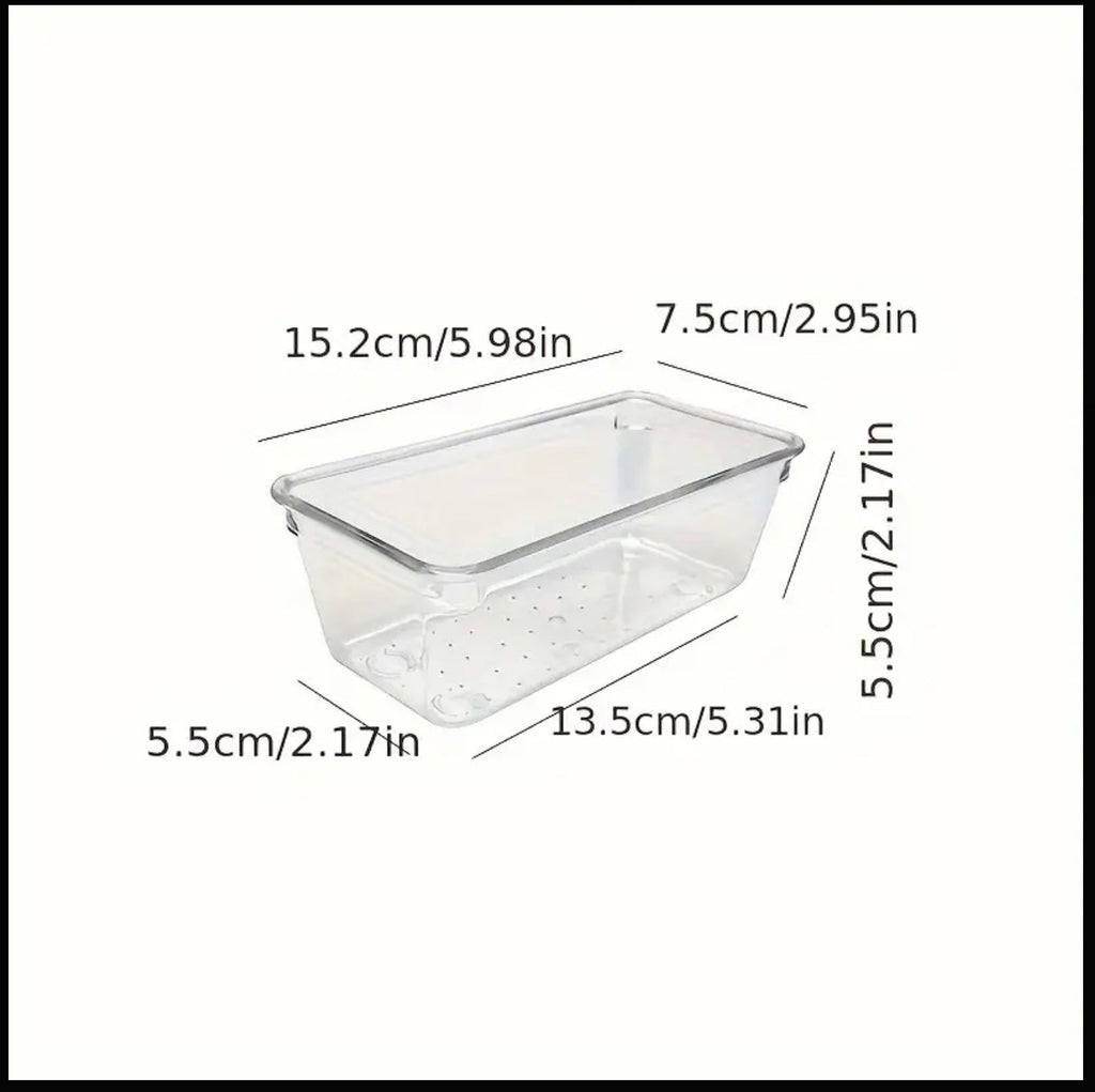 Acrylic organizers ( set of 4 )