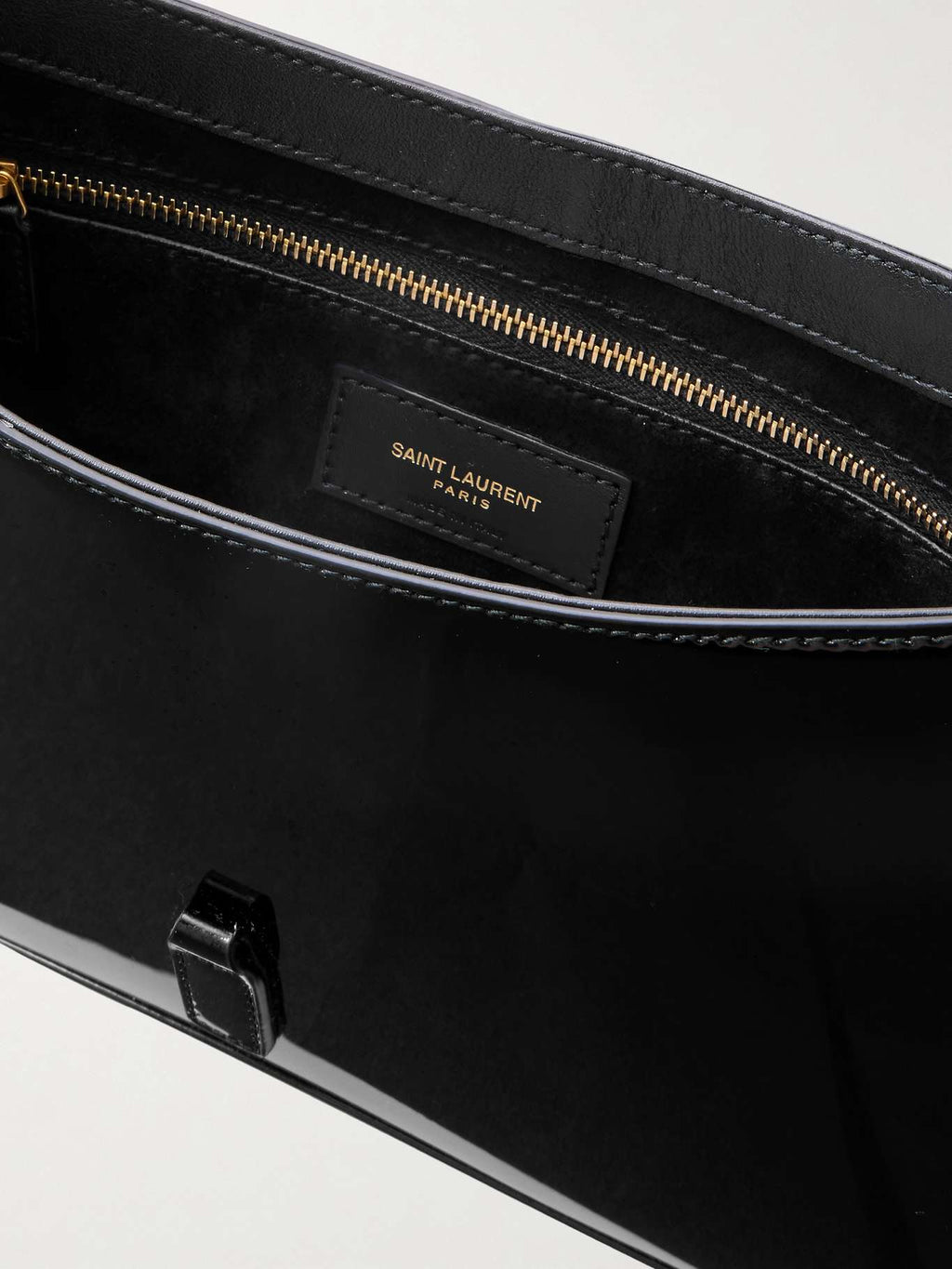Ysl mini IN PATENT LEATHER
BLACK