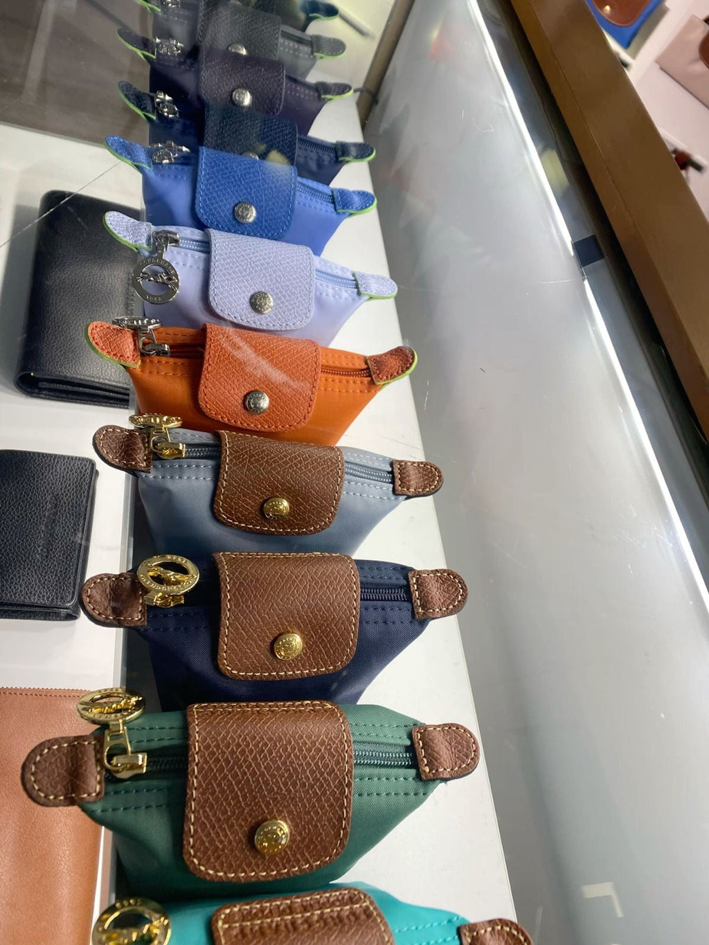 Long Champ bag charm / AirPods holder