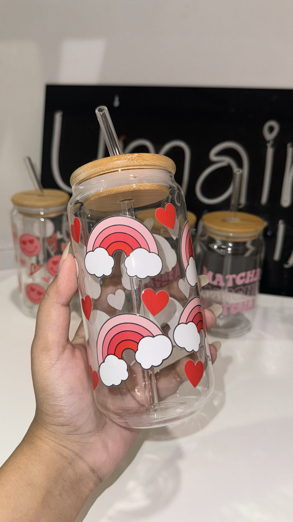Customized glass cans !