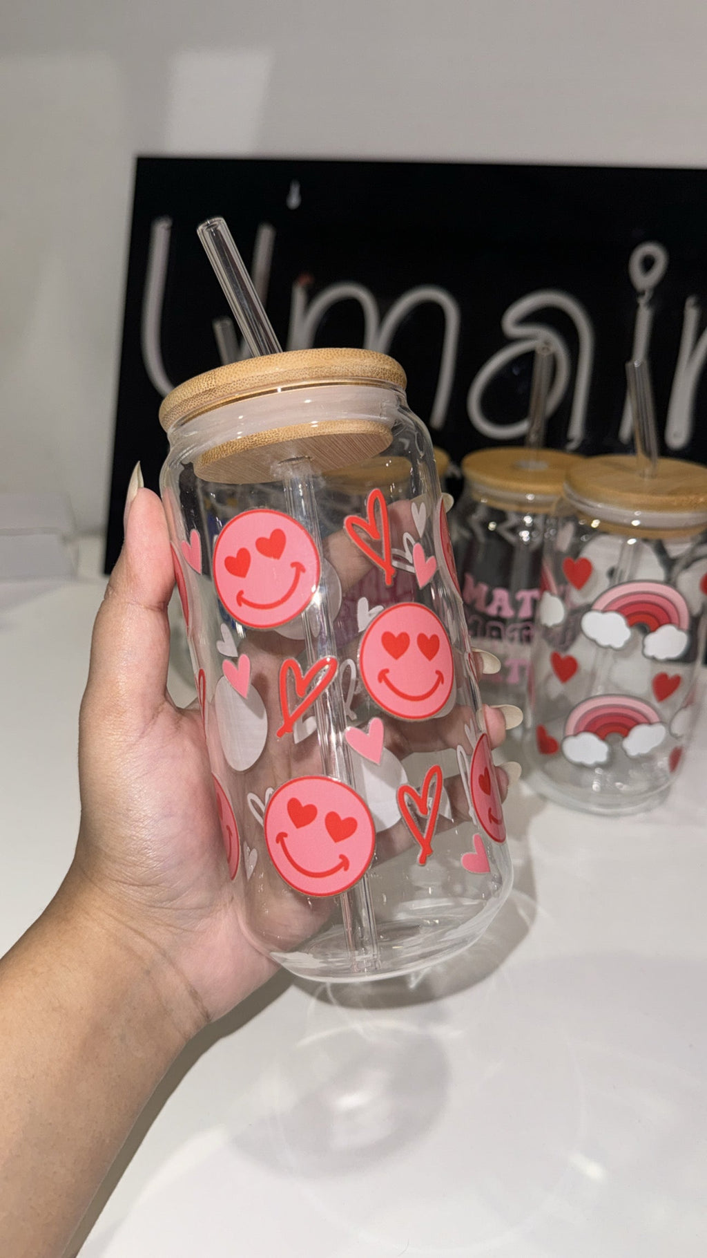 Customized glass cans !