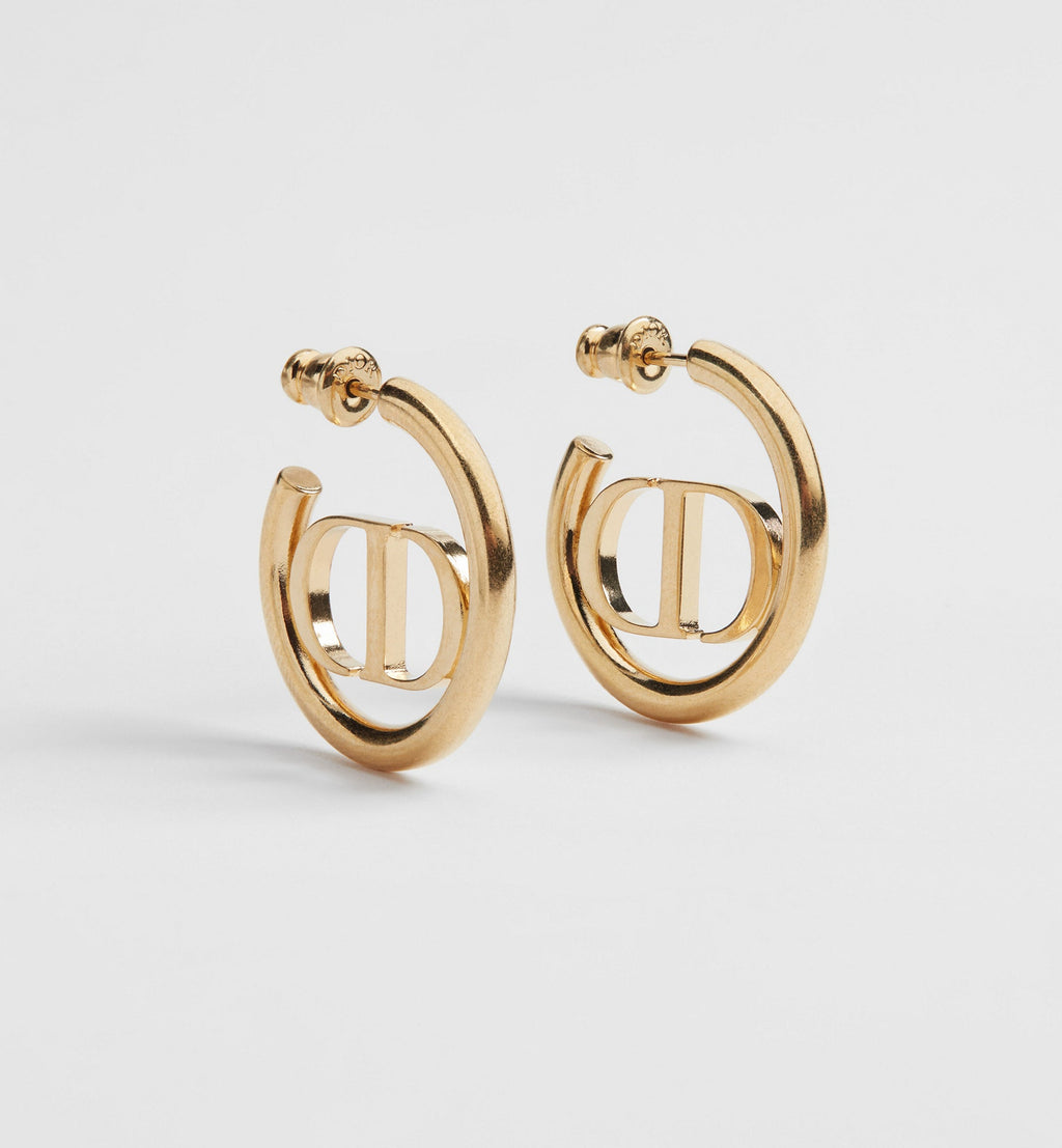 30 Montaigne Earrings Gold-Finish Metal | DIOR