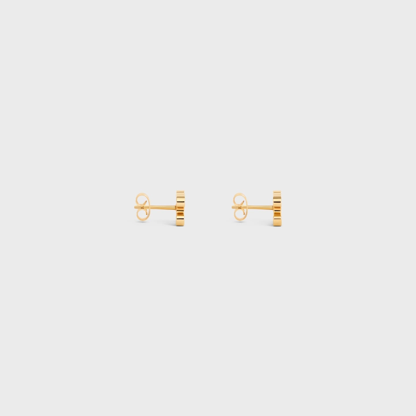 TRIOMPHE RHINESTONE STUDS IN STRASS AND BRASS WITH GOLD FINISH