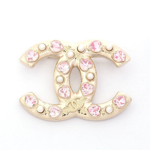 Chanel vintage heart brooch