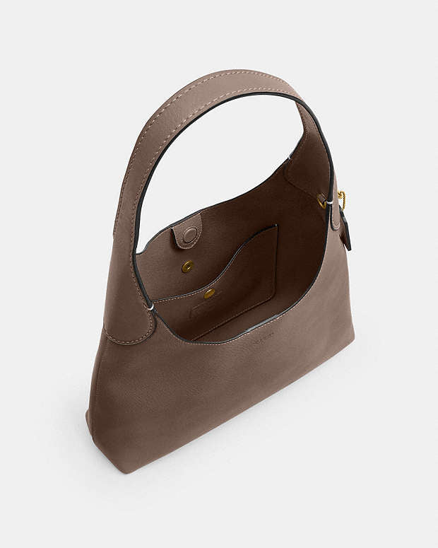 Coach Brooklyn Shoulder Bag 28 dark stone