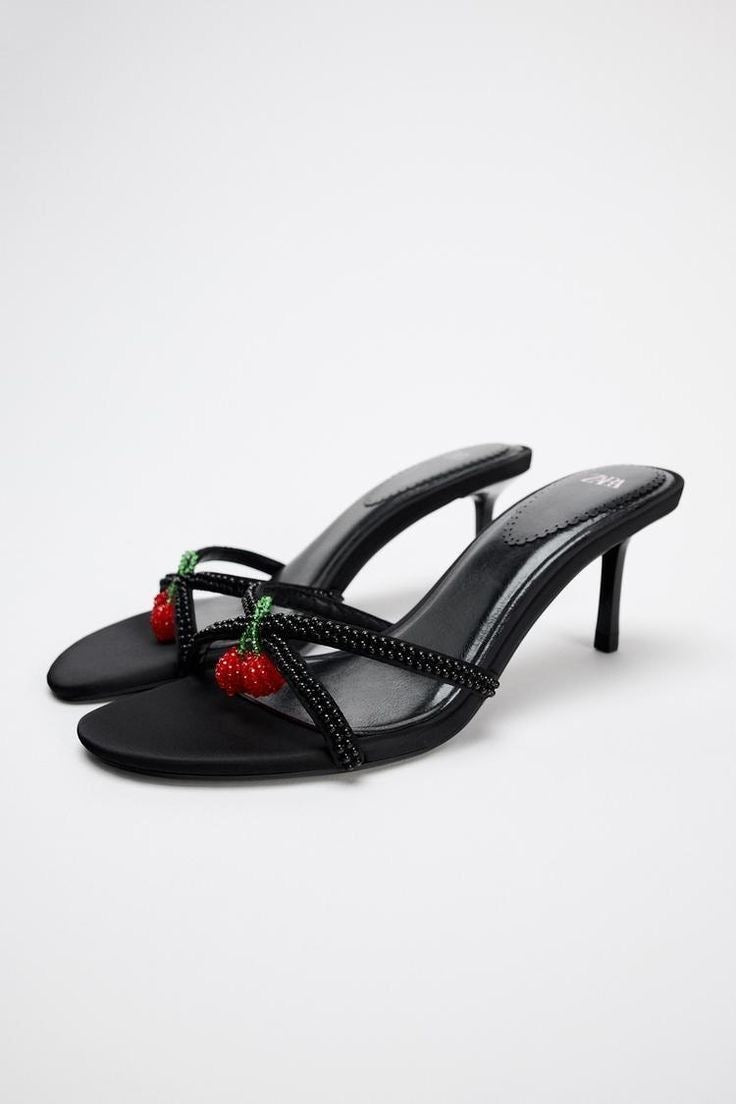 ZARA cherry 🍒 heels