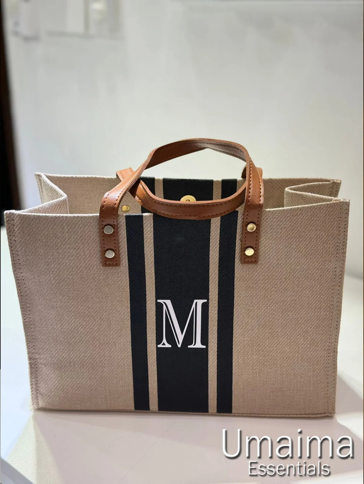 Exclusive Personalized Initial Customized Tote Bag