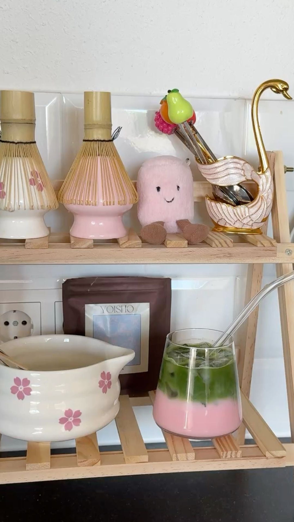 Matcha making set 🍵🌸
