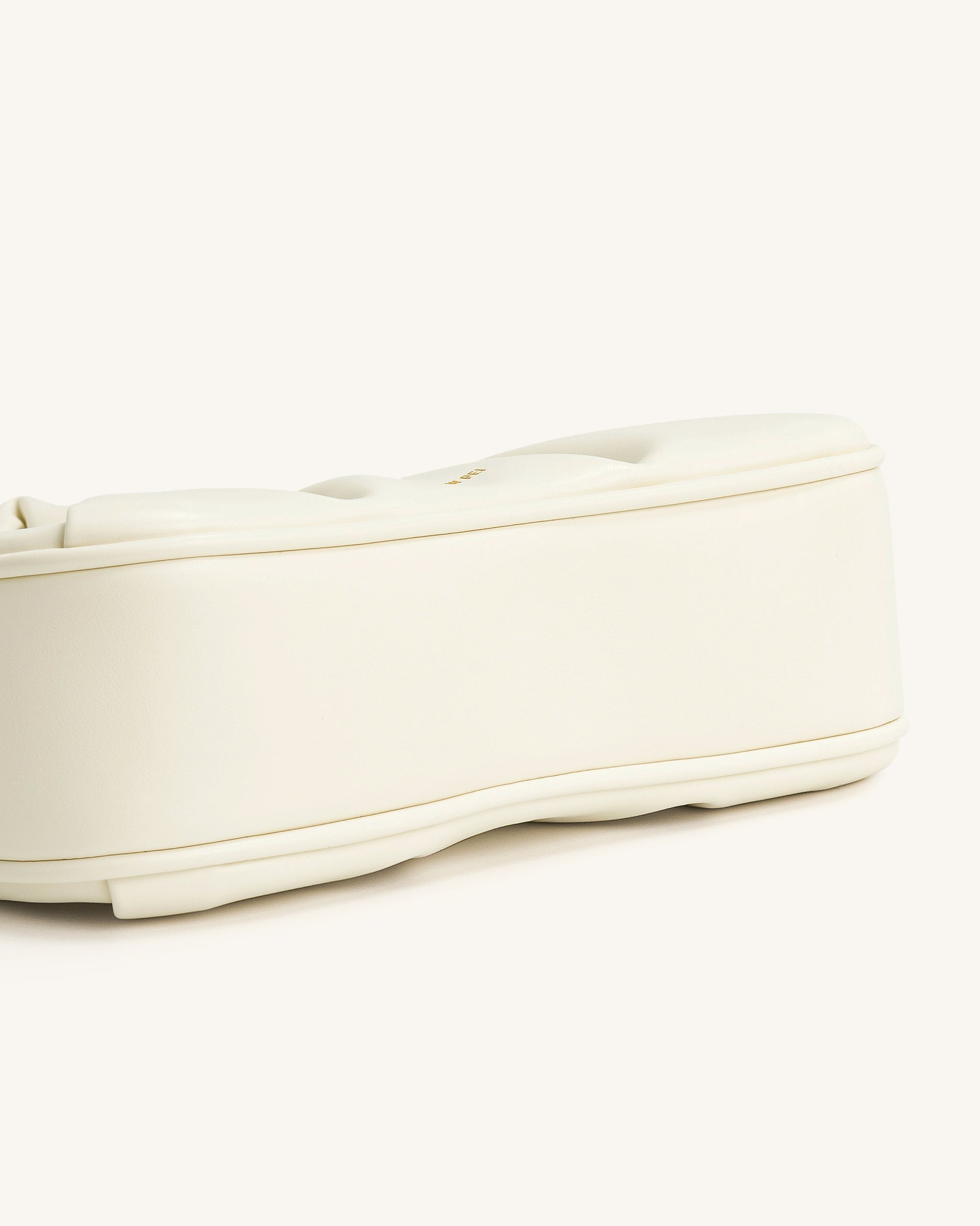 JW pei Gabbi Ruched Hobo Handbag - Ivory