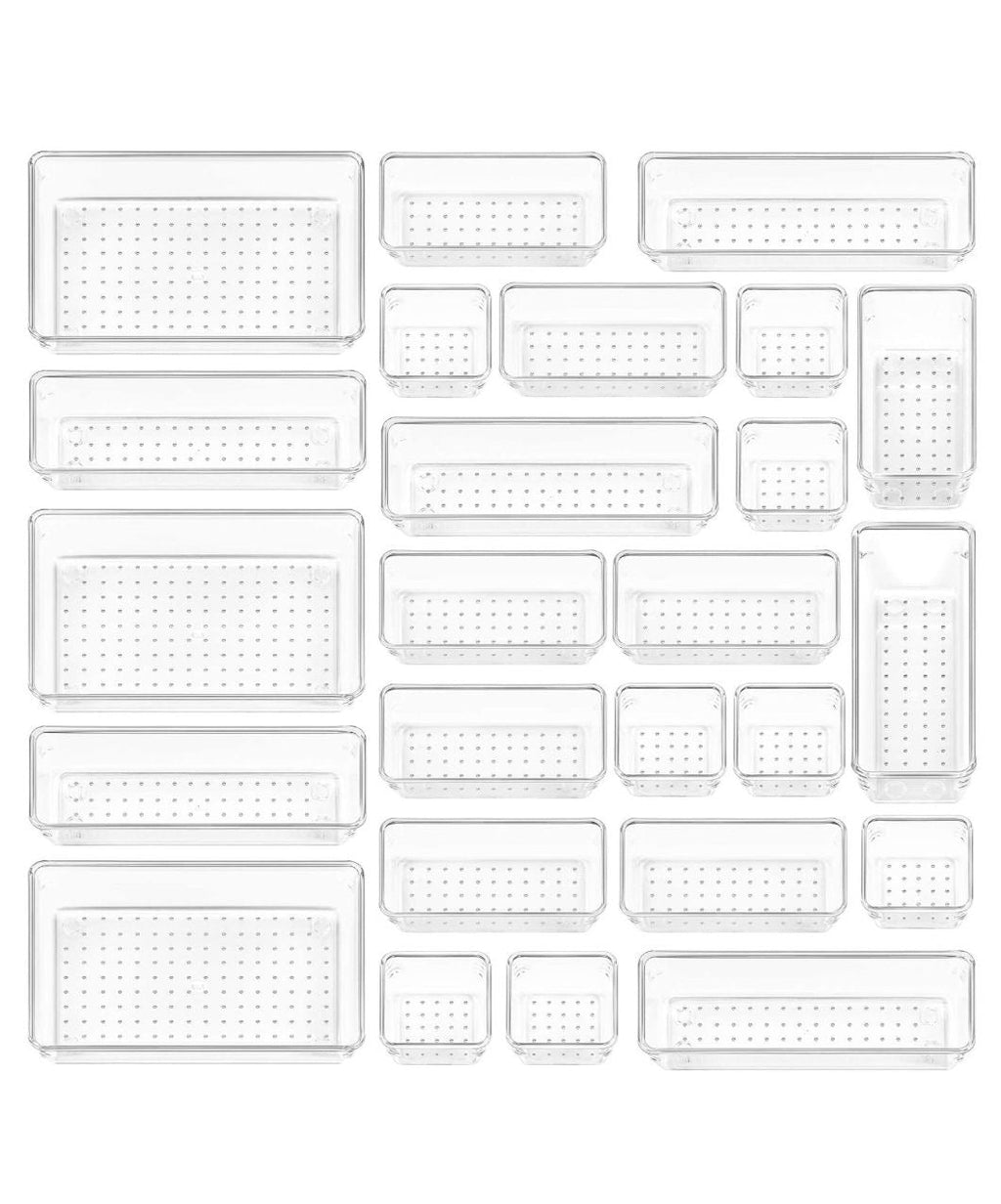 Acrylic organizers ( set of 4 )