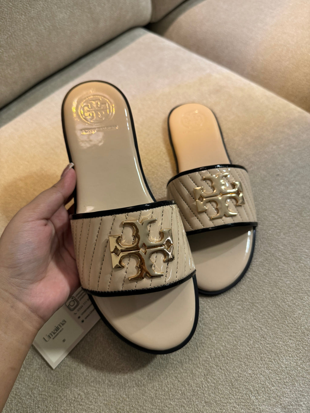 Tory Burch slides Nude