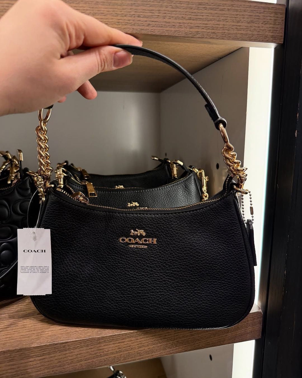 Teri Shoulder Bag Black