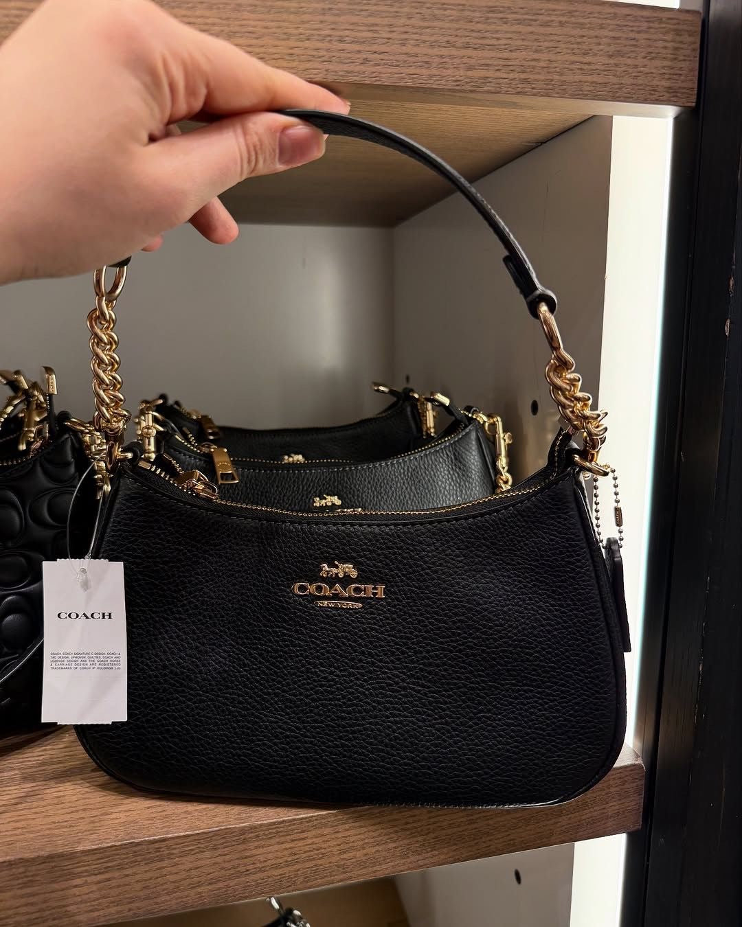 Teri Shoulder Bag Black