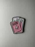 Passport phone charm