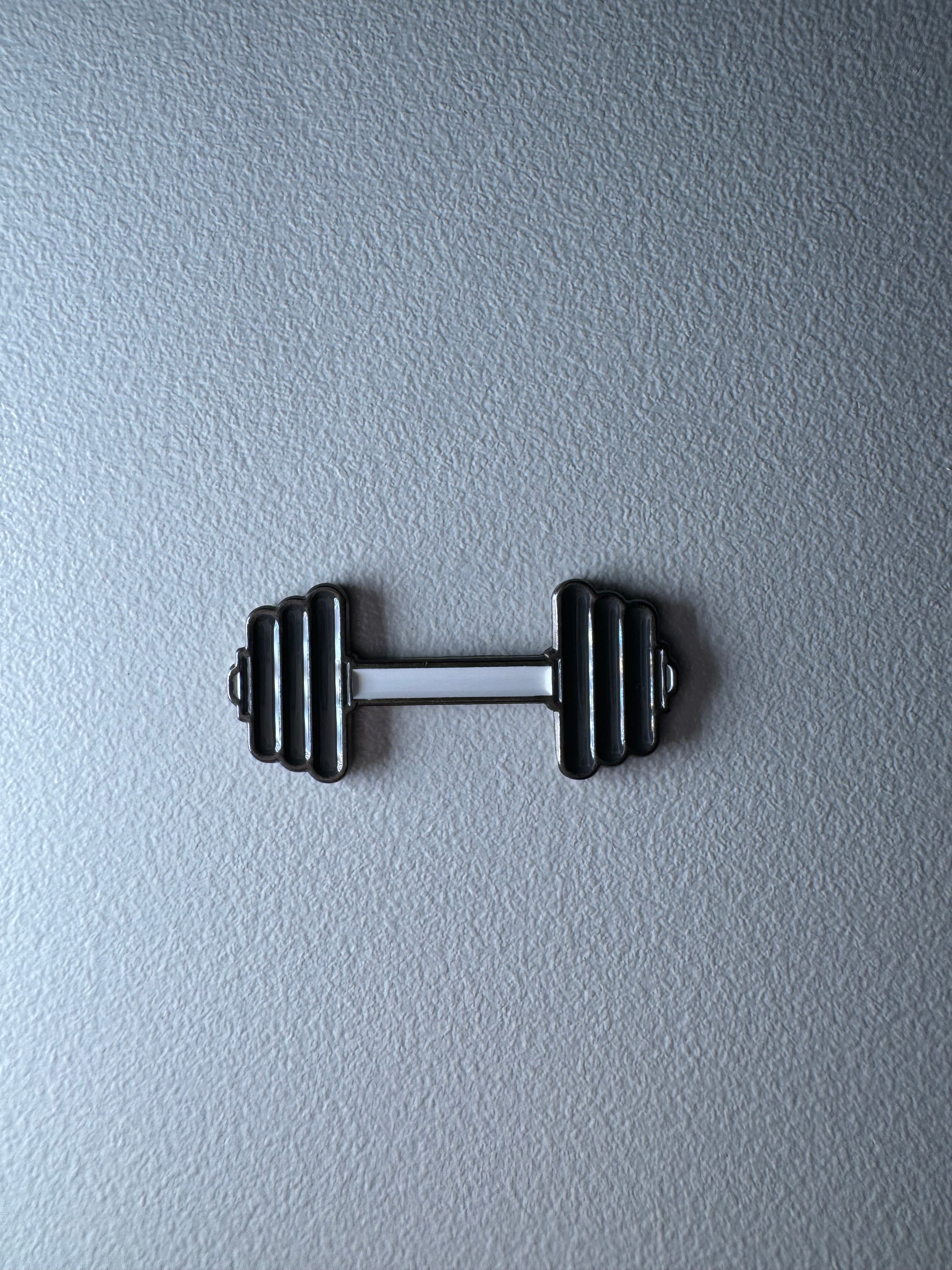 Dumbbell charm