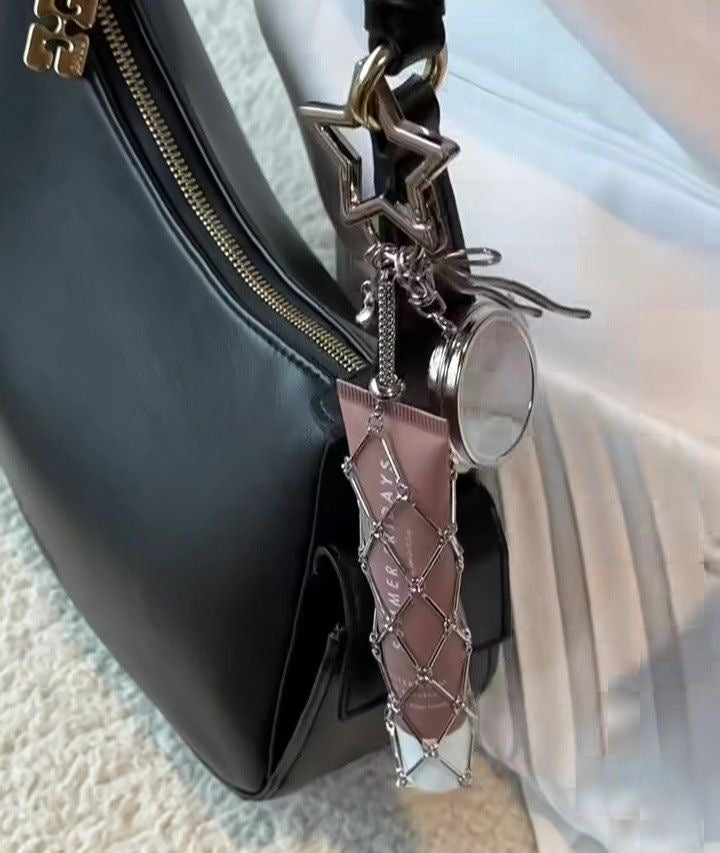 Pinterest Lipgloss bag charm