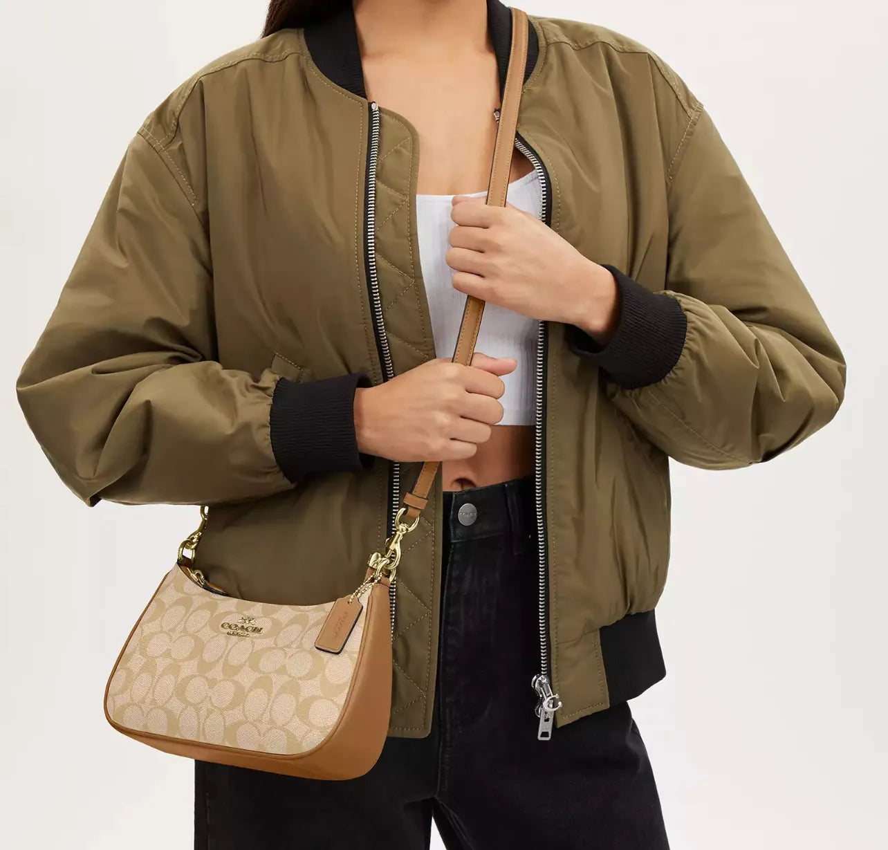 Coach Teri  signature canvas