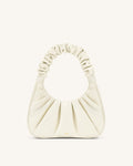 JW pei Gabbi Ruched Hobo Handbag - Ivory