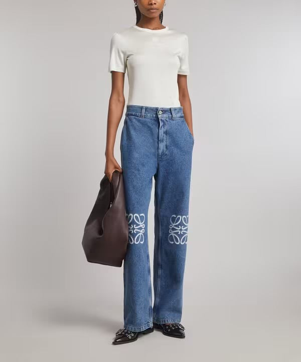 LOEWE  ANAGRAM JEANS