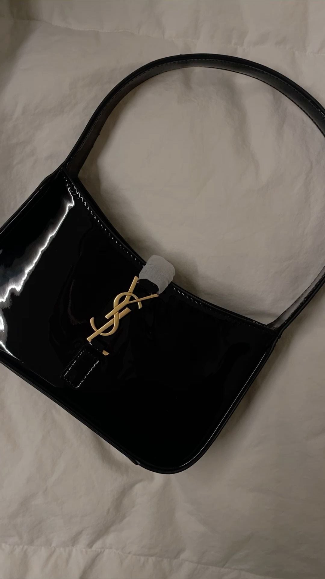 Ysl mini IN PATENT LEATHER
BLACK