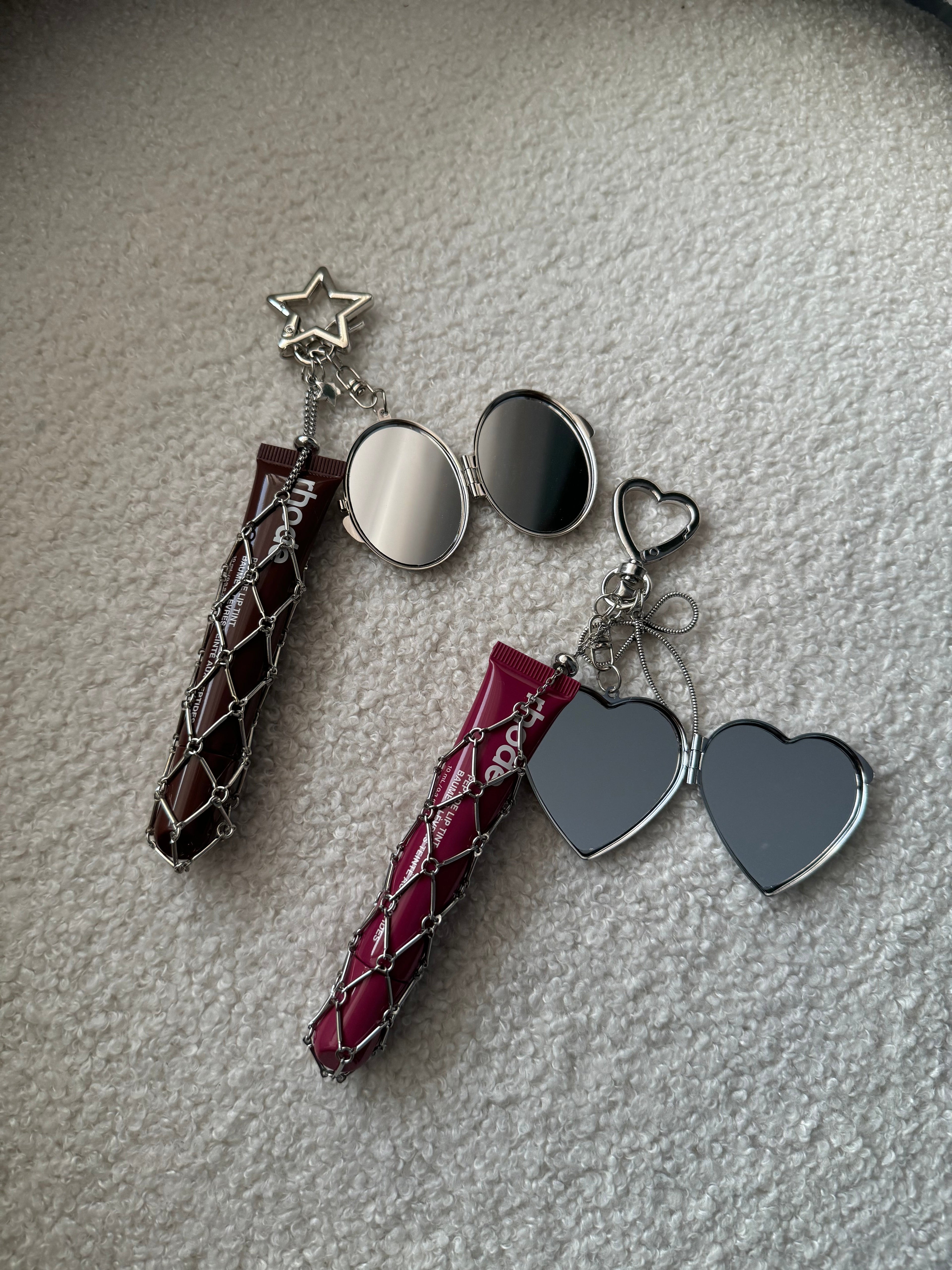 Pinterest Lipgloss bag charm