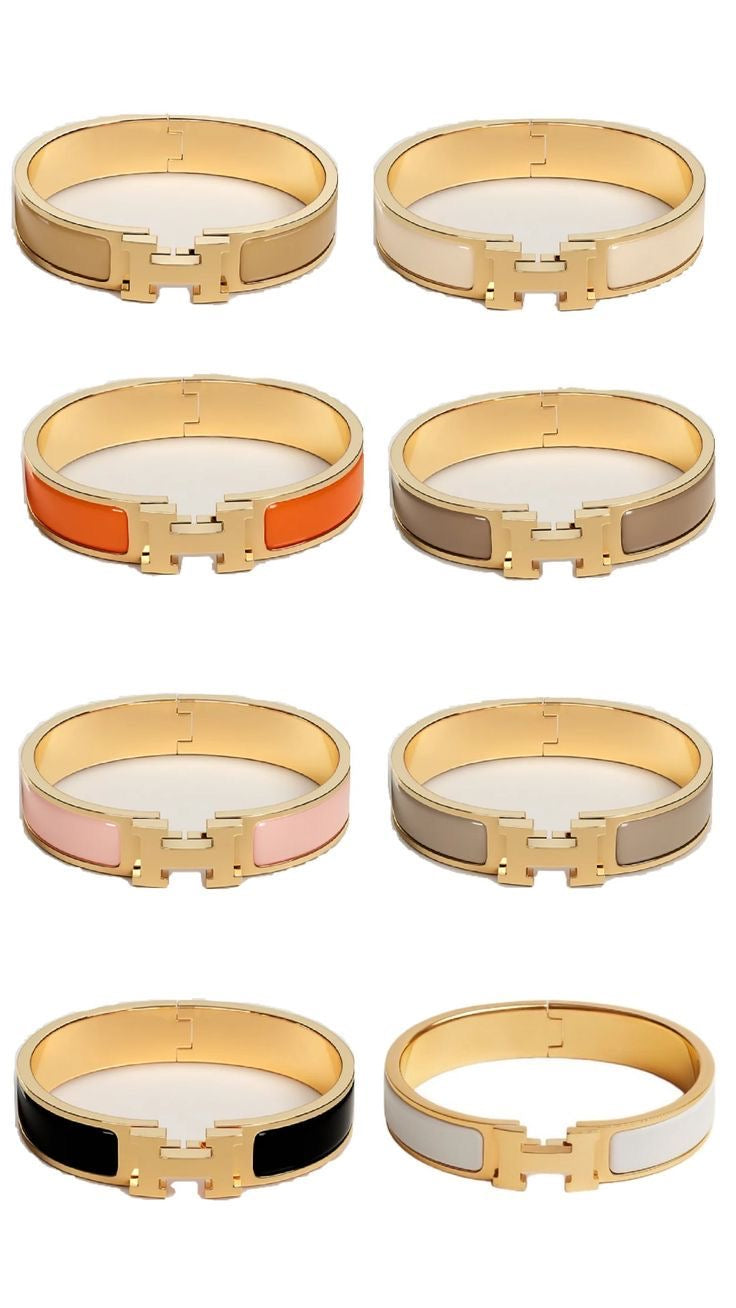 Hermes cuff gold hardware