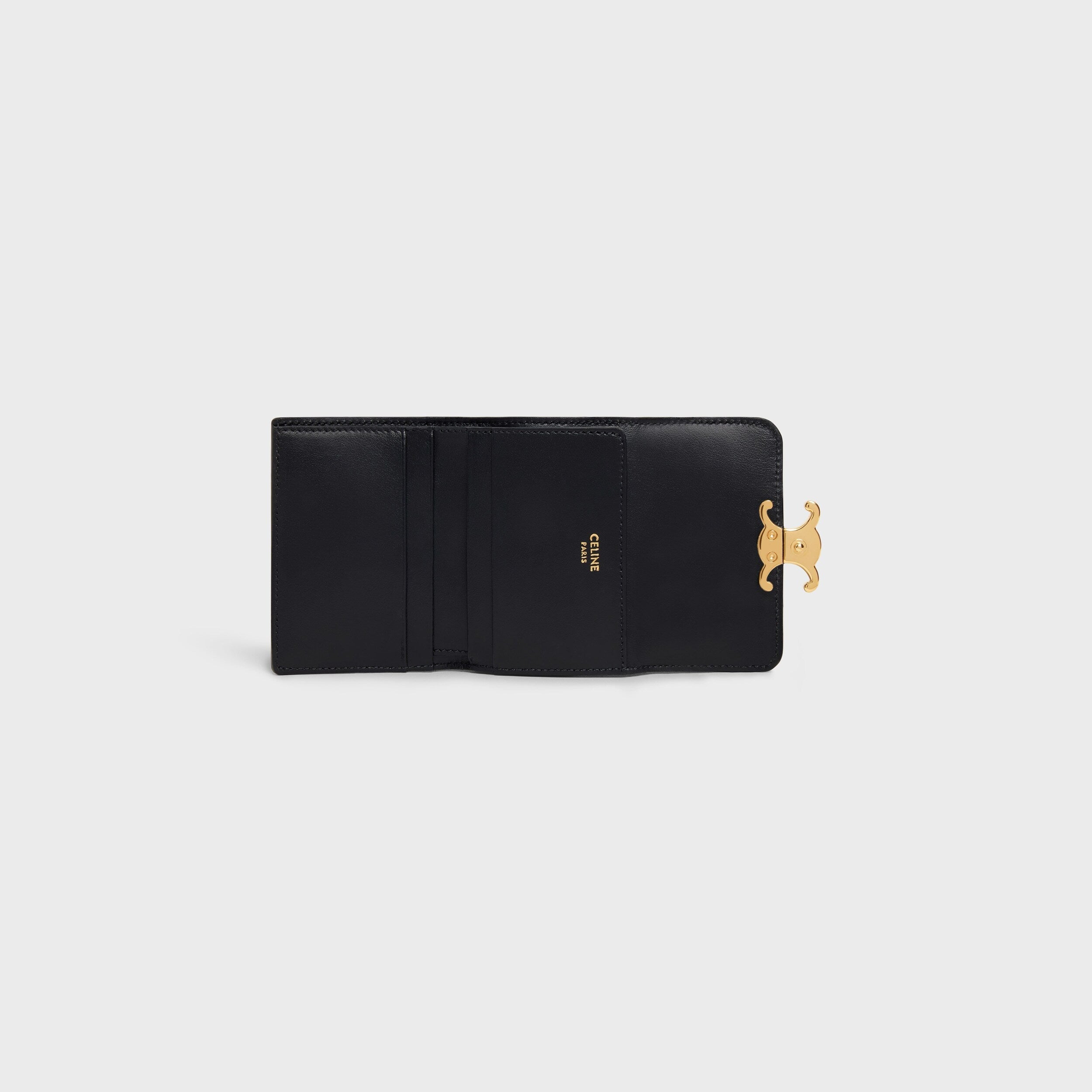 CELINE COMPACT WALLET WITH COIN TRIOMPHE