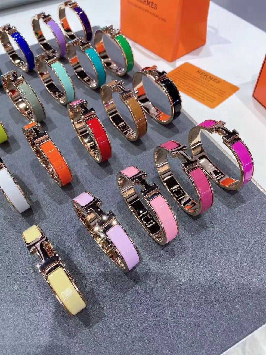 Hermes cuff rosegold hardware