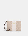 Coach Corner Zip Wristlet