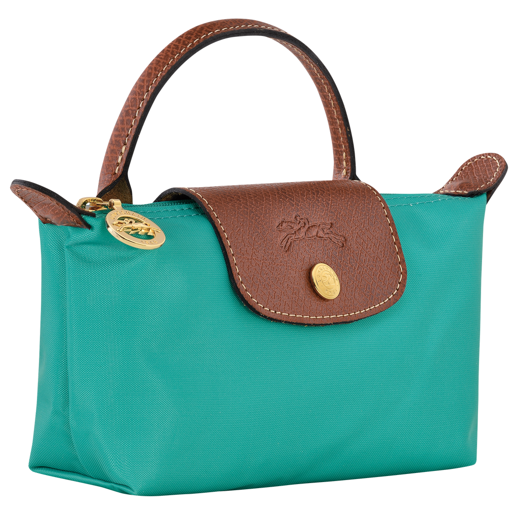 LE PLIAGE ORIGINAL POUCH WITH HANDLE
Turquoise  - Recycled Canvas