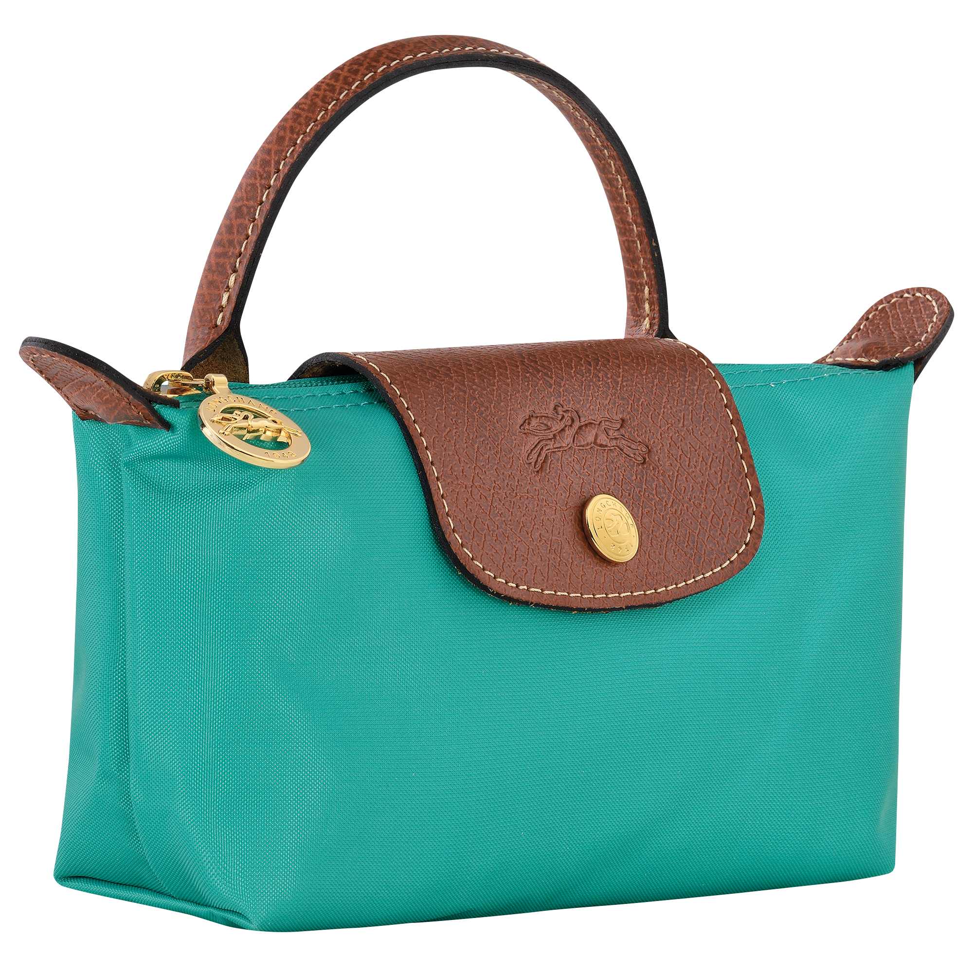 LE PLIAGE ORIGINAL POUCH WITH HANDLE
Turquoise  - Recycled Canvas