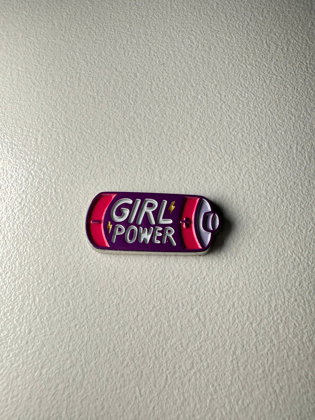 Girl power phone charm