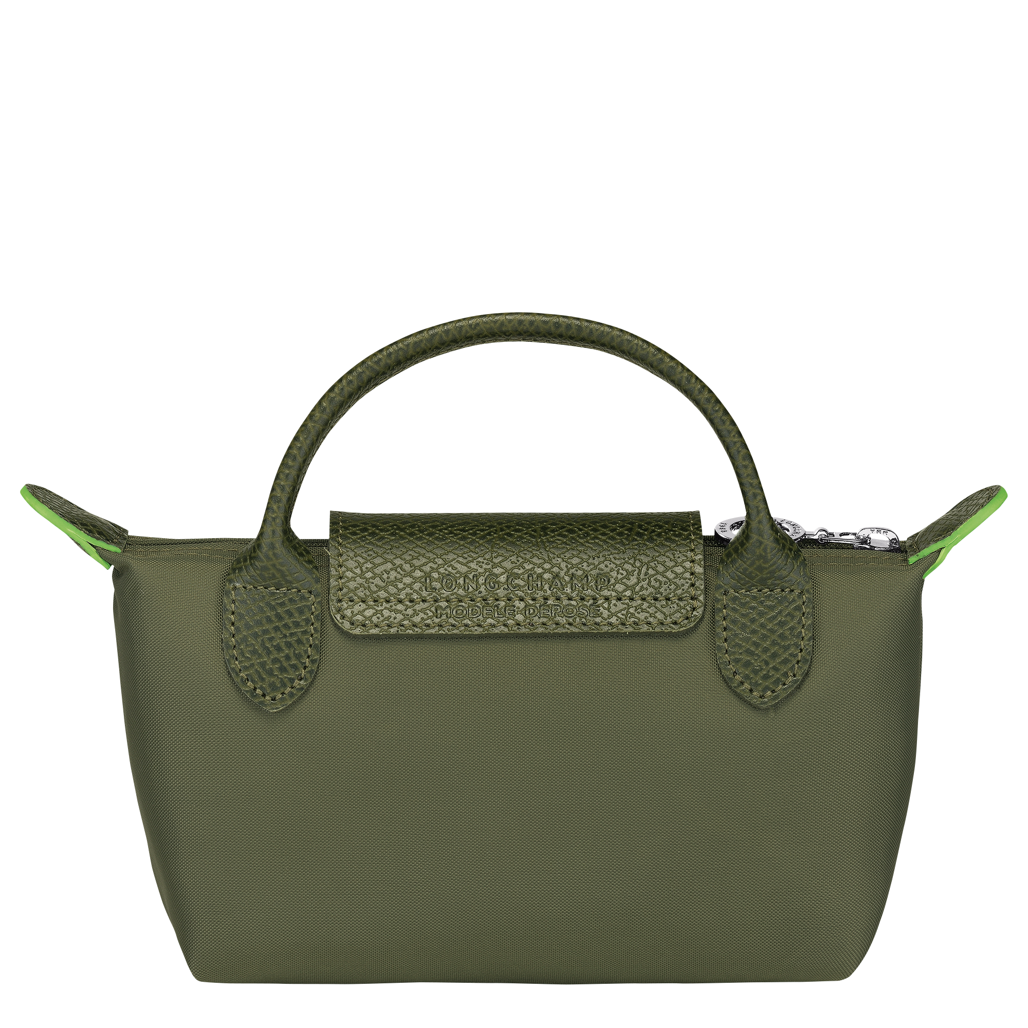 LE PLIAGE ORIGINAL POUCH WITH HANDLE
Forest green  - Recycled Canvas