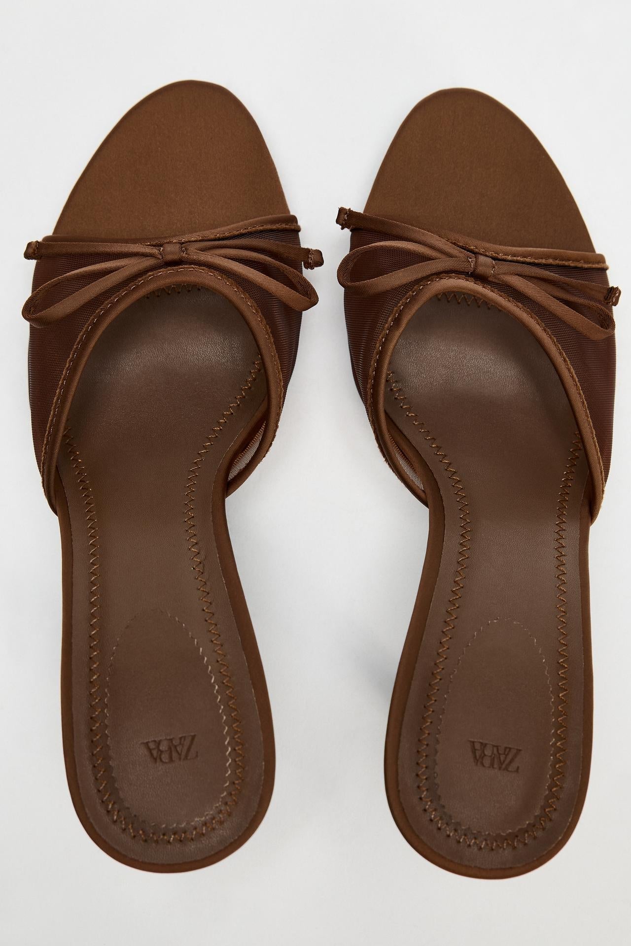 ZARA MESH SANDALS