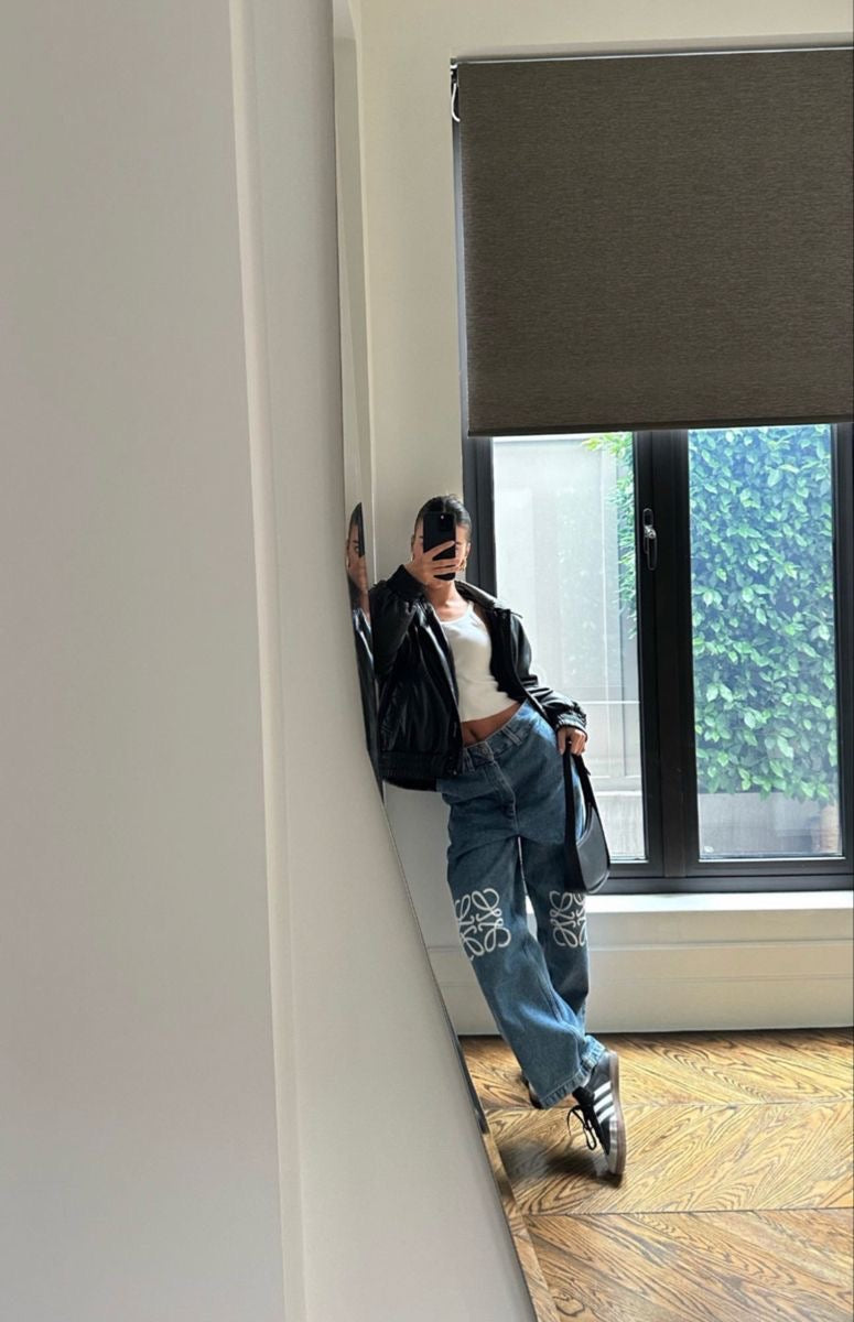 LOEWE  ANAGRAM JEANS