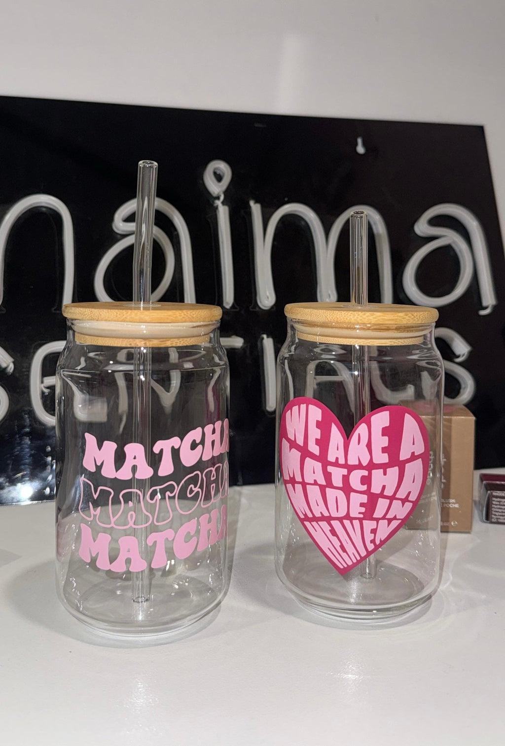 Customized glass cans !