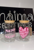 Customized glass cans !