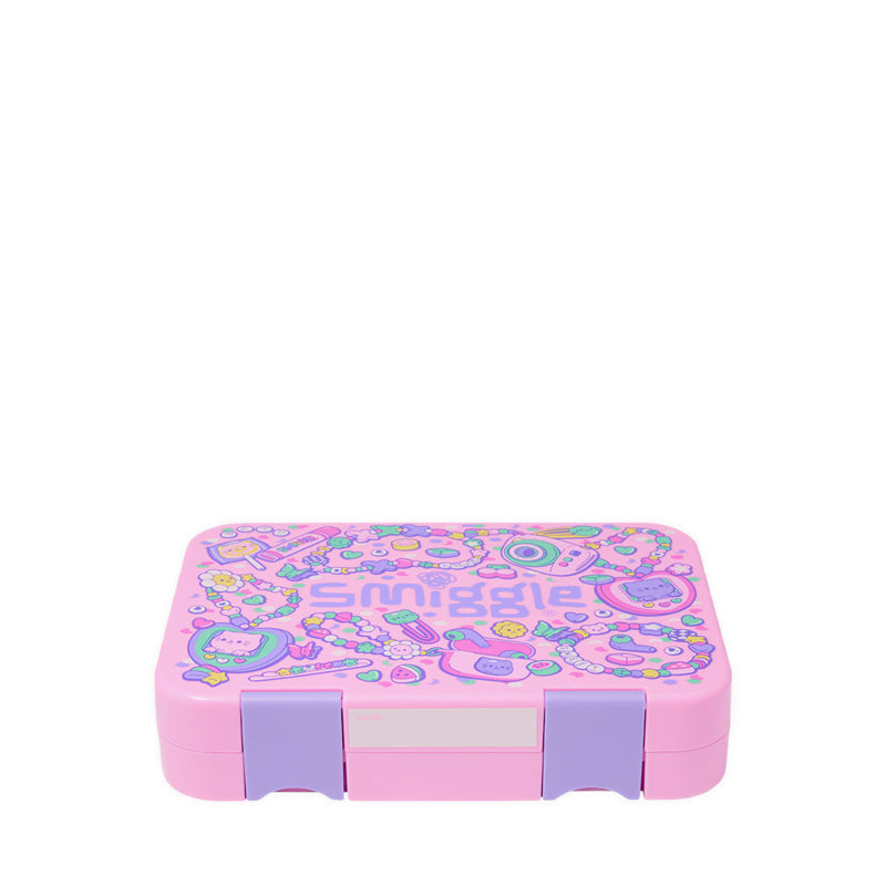 Smiggle Super Charge Medium Bento Lunchbox